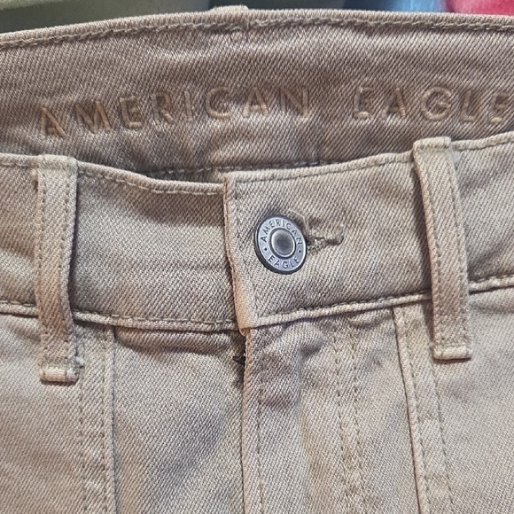 American Eagle Outfitters Gray Wide Leg Pants - Picture 2 of 8